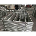 Metal galvanizado gado 4 trilhos da cerca